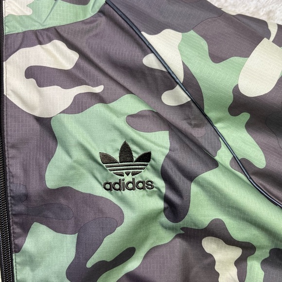 Jeremy Scott camouflage windbreaker size L